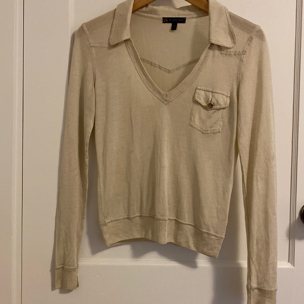 Burberry top!